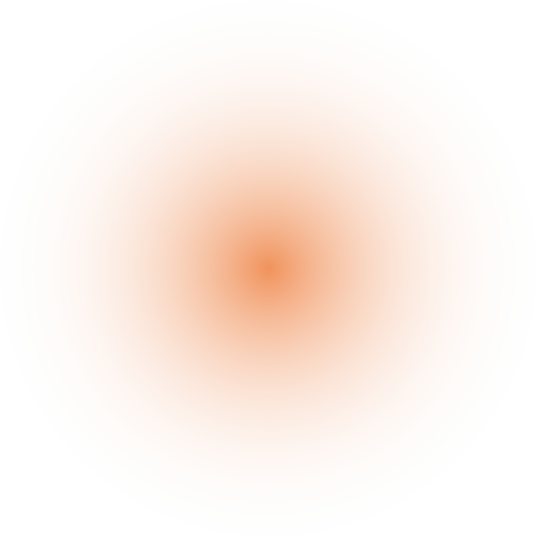 Orange Blur Circle